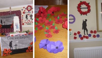 Remembrance Day at Knowles Court